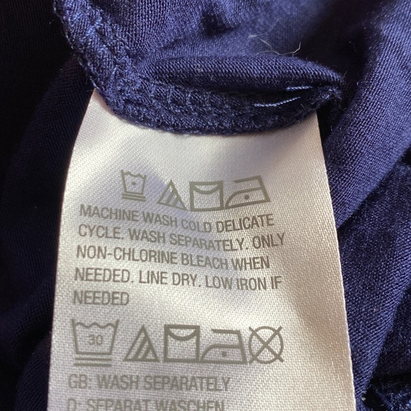 New A587912 Belle by Kim Gravel Rayon Spandex Shrug size XL Color Navy very soft - Picture 5 of 7